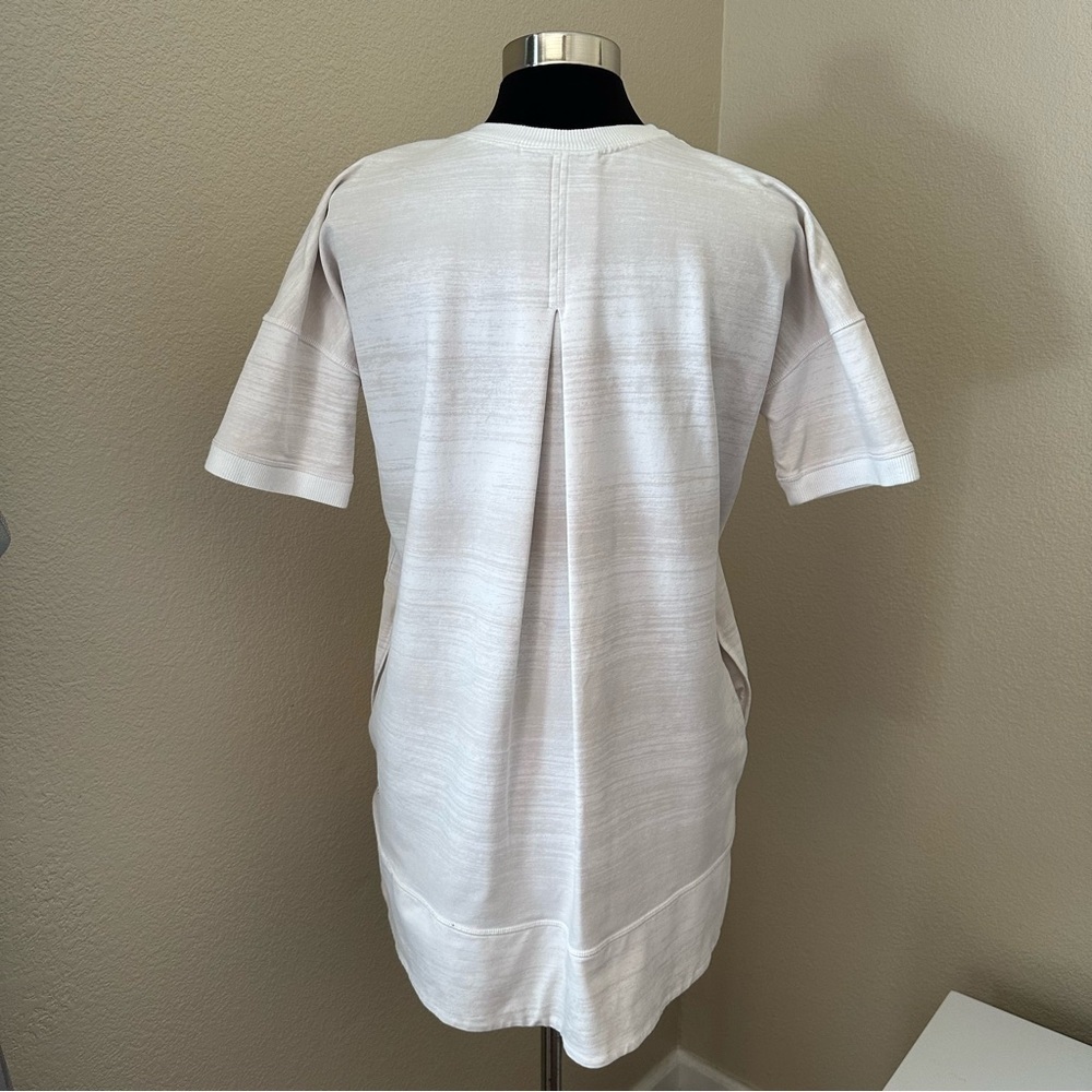 Lululemon Mudra Sweatshirt Righteous Stripe White Size 8 - Picture 10 of 14